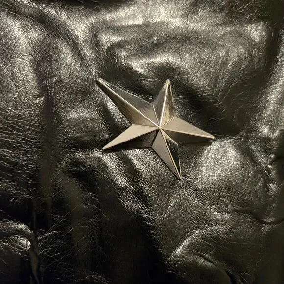 not for sale-Thierry MuglerVintage Leather Fold Over Clutch--Not for sale - Picture 7 of 8